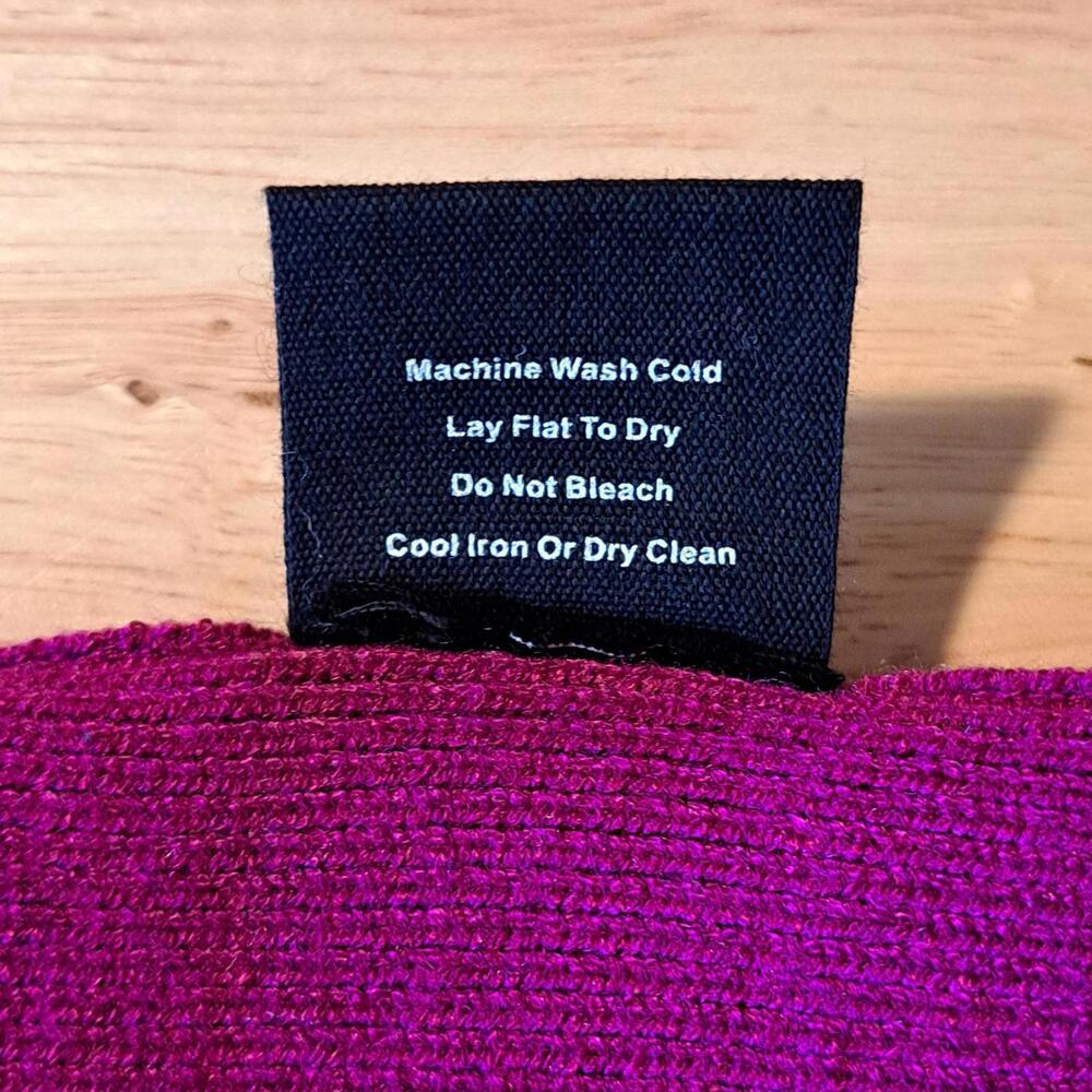 NWT ๐ ๐ผ๐ป๐ฟ๐ผ๐ Sweater Knit Halter Tank Top - Raspberry Rose - Med (8-10) - Picture 8 of 9